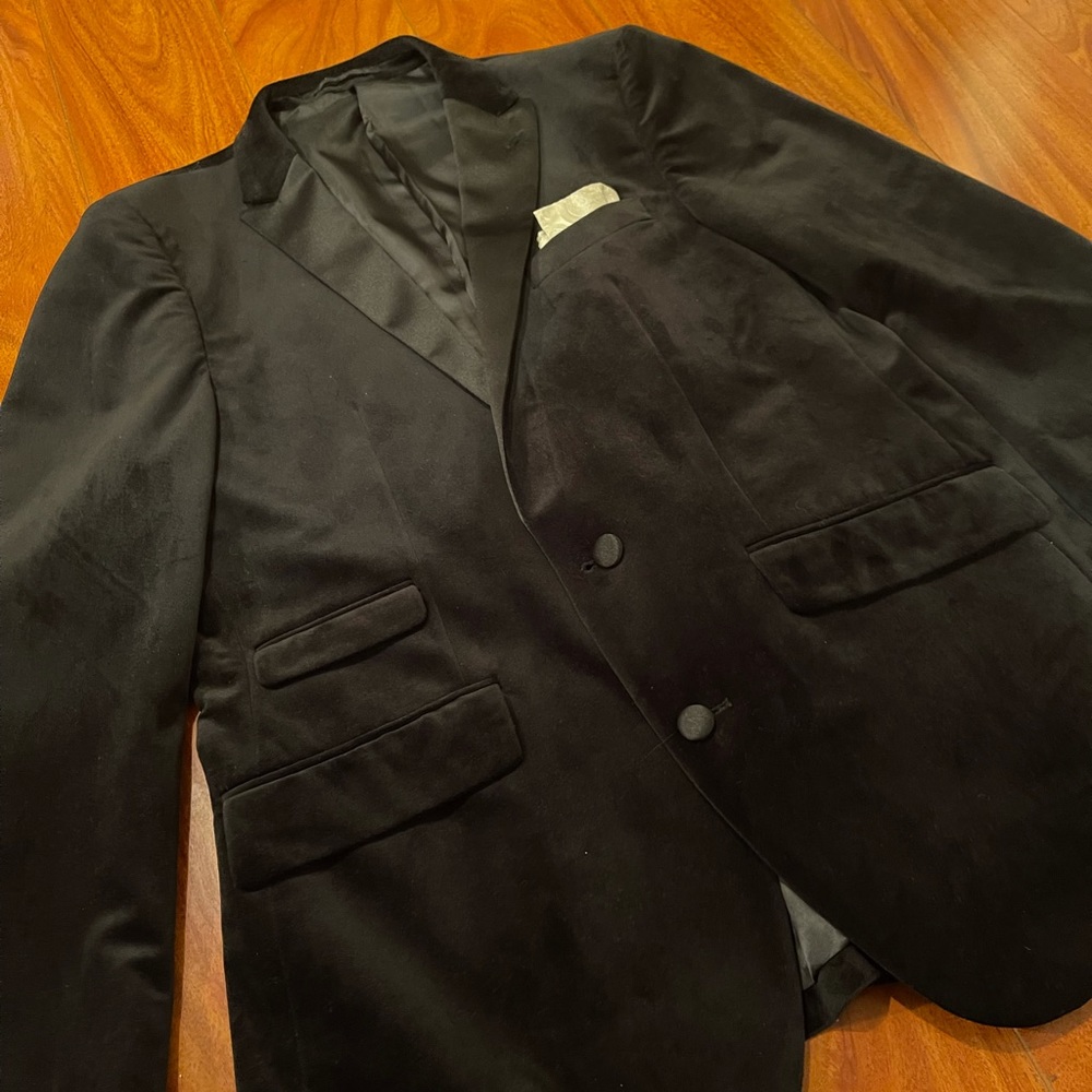 Devils Advocate Premium Black Blazer/Sports Jacket Size: 42